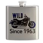 50th Birthday Gifts, Metal Flask!